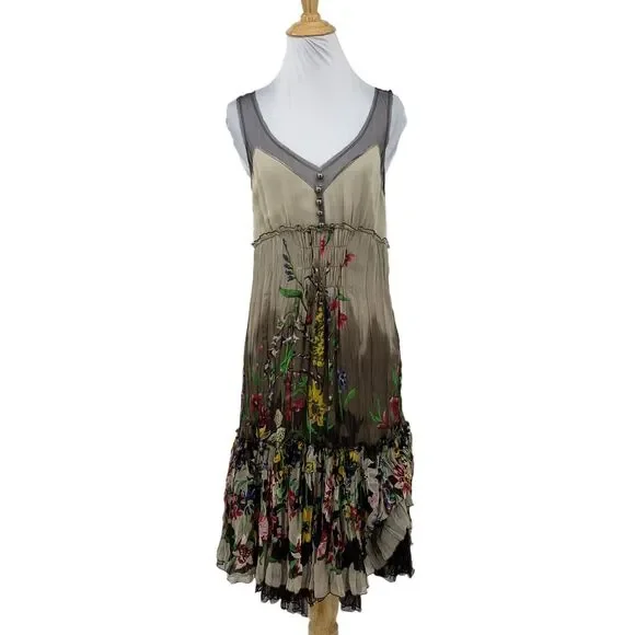 white christmas dresses Strapless 3D Floral Dress – BCBGMAXAZRIA main image 1